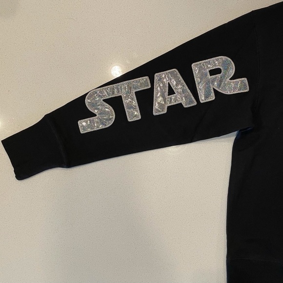 Disney Parks Star Wars At-At Silver Sparkle Shirt - Picture 6 of 9